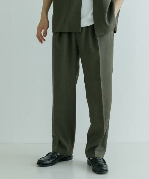 URBAN RESEARCH / アーバンリサーチ その他パンツ | 『UR TECH DRYLUXE』リネンライクイージートラウザー | 詳細10