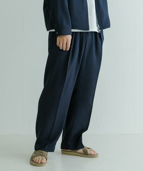 URBAN RESEARCH / アーバンリサーチ その他パンツ | 『UR TECH DRYLUXE』リネンライクイージートラウザー | 詳細17