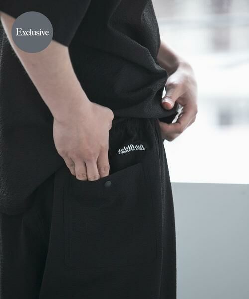 URBAN RESEARCH / アーバンリサーチ その他パンツ | 『別注』THOUSAND MILE×URBAN RESEARCH WASHER CODE PANTS(ブラック)