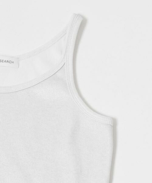 URBAN RESEARCH / アーバンリサーチ タンクトップ | 『MADE IN JAPAN』リブタンクトップ | 詳細22