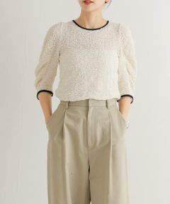 URBAN RESEARCH / アーバンリサーチ Tシャツ | シャーリングハーフスリーブプルオーバー