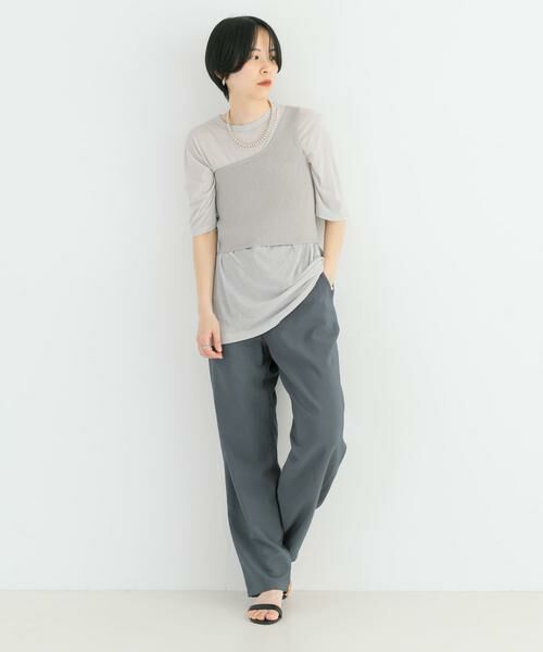 URBAN RESEARCH / アーバンリサーチ ニット・セーター | ワンショルダーニットベスト | 詳細19