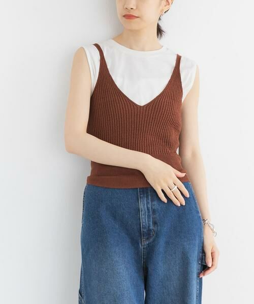 URBAN RESEARCH / アーバンリサーチ キャミソール・チューブトップ | ニットキャミソール | 詳細2