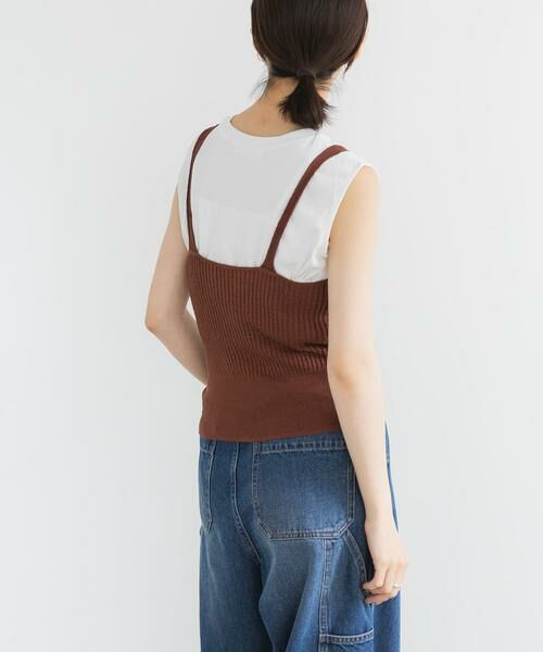 URBAN RESEARCH / アーバンリサーチ キャミソール・チューブトップ | ニットキャミソール | 詳細3