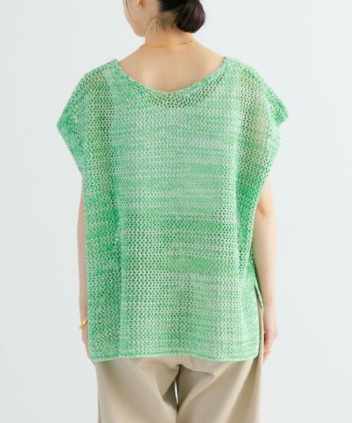 URBAN RESEARCH / アーバンリサーチ ニット・セーター | メランジメッシュニット | 詳細10