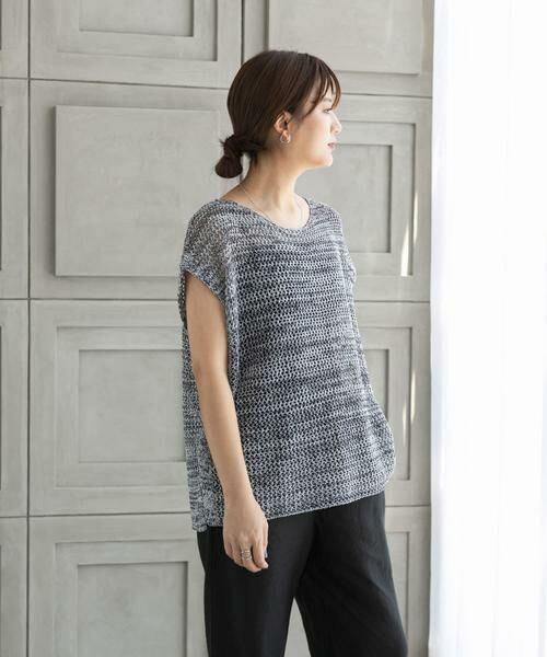 URBAN RESEARCH / アーバンリサーチ ニット・セーター | メランジメッシュニット | 詳細17