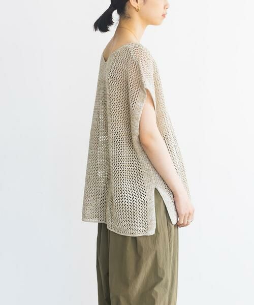 URBAN RESEARCH / アーバンリサーチ ニット・セーター | メランジメッシュニット | 詳細26