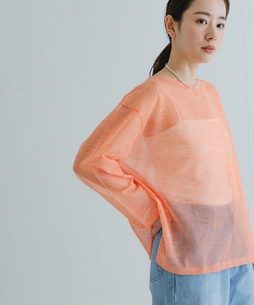 URBAN RESEARCH / アーバンリサーチ ニット・セーター | ボートネックシアーニット | 詳細1