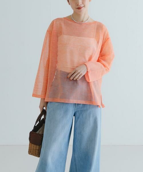 URBAN RESEARCH / アーバンリサーチ ニット・セーター | ボートネックシアーニット | 詳細3