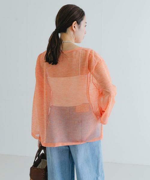 URBAN RESEARCH / アーバンリサーチ ニット・セーター | ボートネックシアーニット | 詳細4