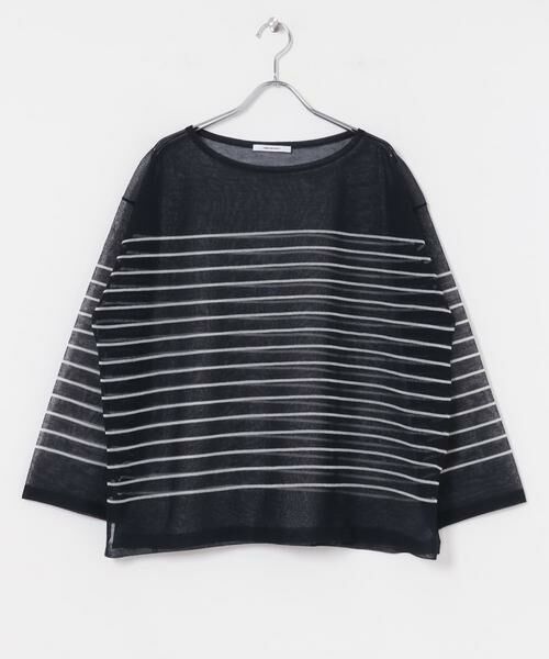 URBAN RESEARCH / アーバンリサーチ ニット・セーター | ボートネックシアーニット | 詳細19