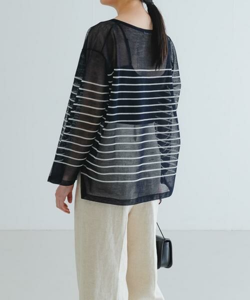 URBAN RESEARCH / アーバンリサーチ ニット・セーター | ボートネックシアーニット | 詳細11