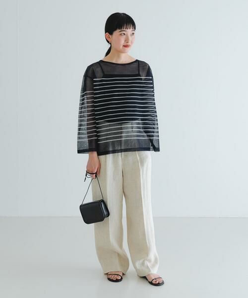 URBAN RESEARCH / アーバンリサーチ ニット・セーター | ボートネックシアーニット | 詳細13