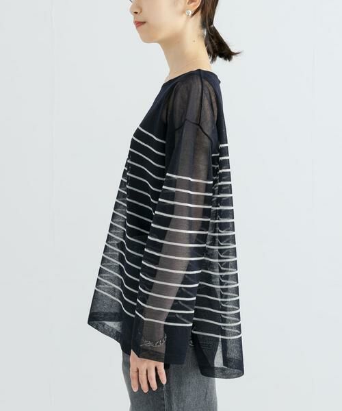 URBAN RESEARCH / アーバンリサーチ ニット・セーター | ボートネックシアーニット | 詳細17