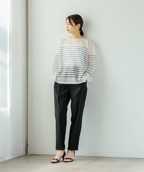 URBAN RESEARCH / アーバンリサーチ ニット・セーター | ボートネックシアーニット | 詳細23