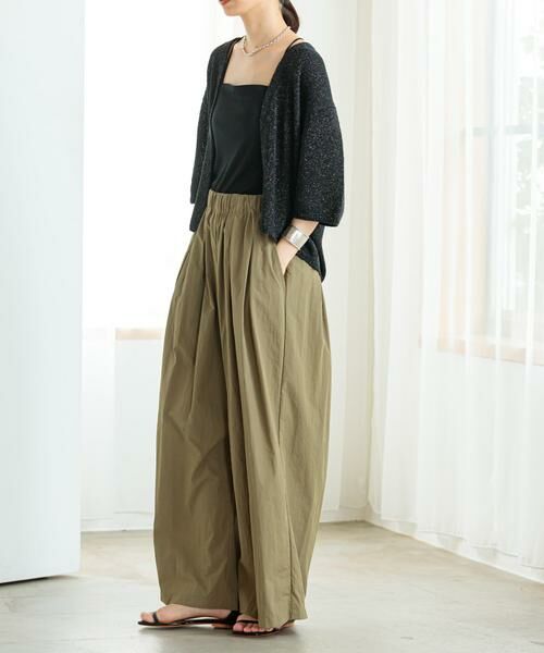 URBAN RESEARCH / アーバンリサーチ カーディガン・ボレロ | ハーフスリーブラメブークレカーディガン | 詳細19