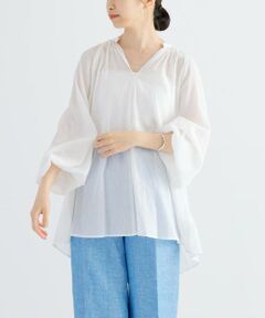 URBAN RESEARCH / アーバンリサーチ シャツ・ブラウス | シアードロストギャザーブラウス