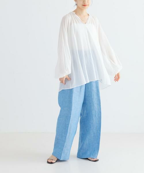 URBAN RESEARCH / アーバンリサーチ シャツ・ブラウス | シアードロストギャザーブラウス | 詳細5