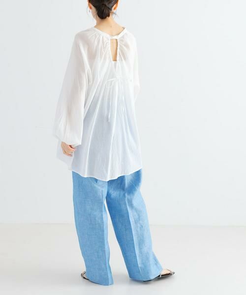 URBAN RESEARCH / アーバンリサーチ シャツ・ブラウス | シアードロストギャザーブラウス | 詳細6