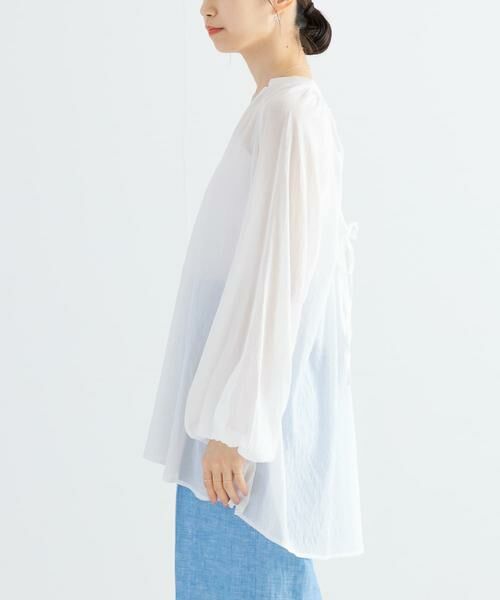 URBAN RESEARCH / アーバンリサーチ シャツ・ブラウス | シアードロストギャザーブラウス | 詳細9