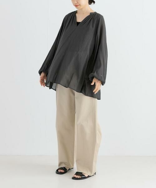 URBAN RESEARCH / アーバンリサーチ シャツ・ブラウス | シアードロストギャザーブラウス | 詳細16