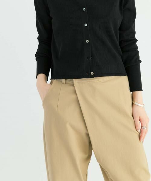 URBAN RESEARCH / アーバンリサーチ その他パンツ | 綿ナイロンツイルラップワイドパンツ | 詳細1