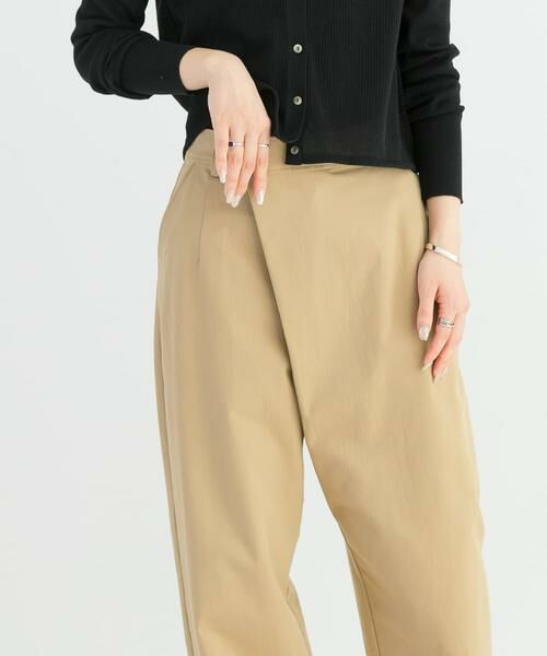 URBAN RESEARCH / アーバンリサーチ その他パンツ | 綿ナイロンツイルラップワイドパンツ | 詳細2