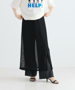 URBAN RESEARCH / アーバンリサーチ スカート | カラミレイヤードスカート