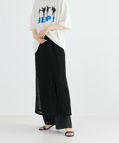 URBAN RESEARCH / アーバンリサーチ スカート | カラミレイヤードスカート | 詳細8