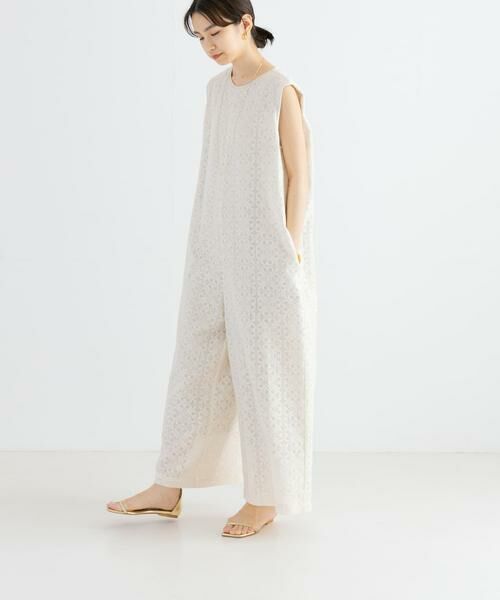 URBAN RESEARCH / アーバンリサーチ サロペット・オールインワン | Square Lace オールインワン | 詳細5