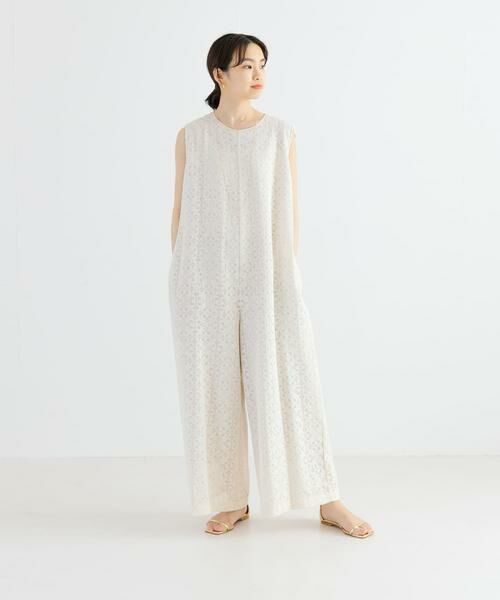 URBAN RESEARCH / アーバンリサーチ サロペット・オールインワン | Square Lace オールインワン | 詳細7