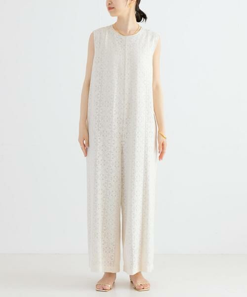 URBAN RESEARCH / アーバンリサーチ サロペット・オールインワン | Square Lace オールインワン | 詳細8