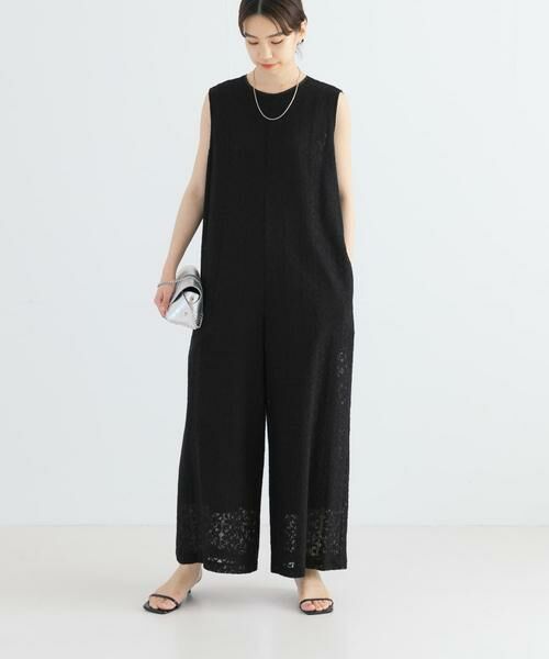 URBAN RESEARCH / アーバンリサーチ サロペット・オールインワン | Square Lace オールインワン | 詳細22