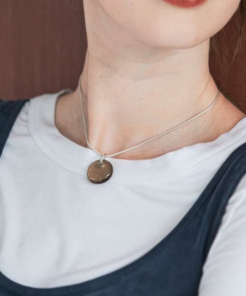 URBAN RESEARCH / アーバンリサーチ ネックレス・ペンダント・チョーカー | decor『デコール』　Roundglass Necklace | 詳細1
