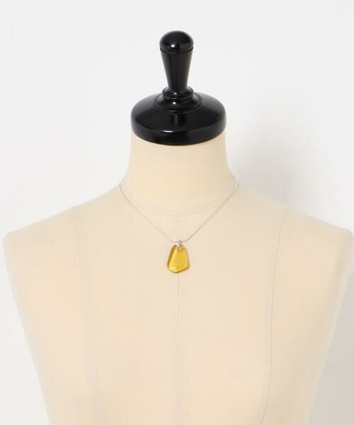 URBAN RESEARCH / アーバンリサーチ ネックレス・ペンダント・チョーカー | decor『デコール』　Rectangleglass Necklace | 詳細6