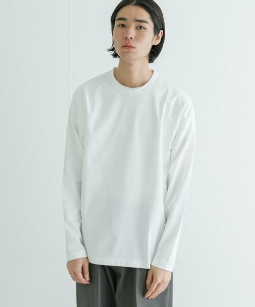 URBAN RESEARCH / アーバンリサーチ Tシャツ | コットンナイロンスムージーロングスリーブ | 詳細10