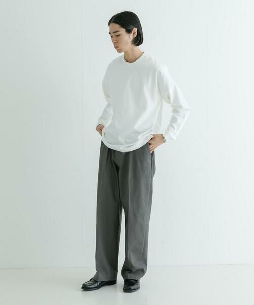 URBAN RESEARCH / アーバンリサーチ Tシャツ | コットンナイロンスムージーロングスリーブ | 詳細13