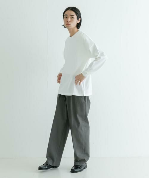 URBAN RESEARCH / アーバンリサーチ Tシャツ | コットンナイロンスムージーロングスリーブ | 詳細14