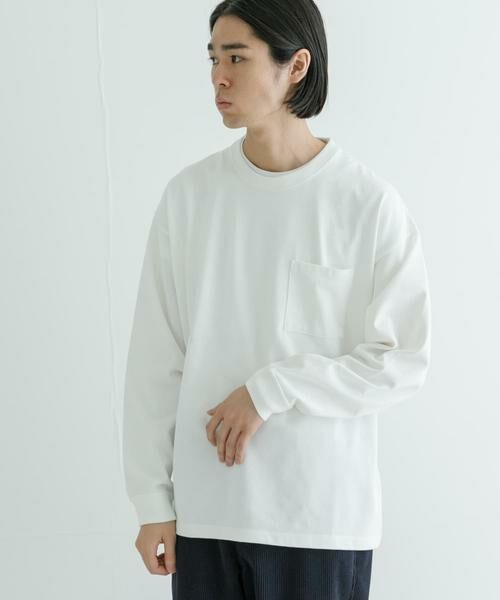 URBAN RESEARCH / アーバンリサーチ Tシャツ | ヘビールーズウォームロンTシャツ | 詳細1