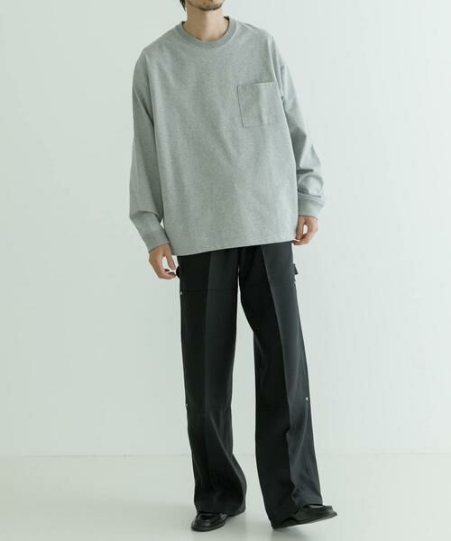 URBAN RESEARCH / アーバンリサーチ Tシャツ | ヘビールーズウォームロンTシャツ | 詳細18