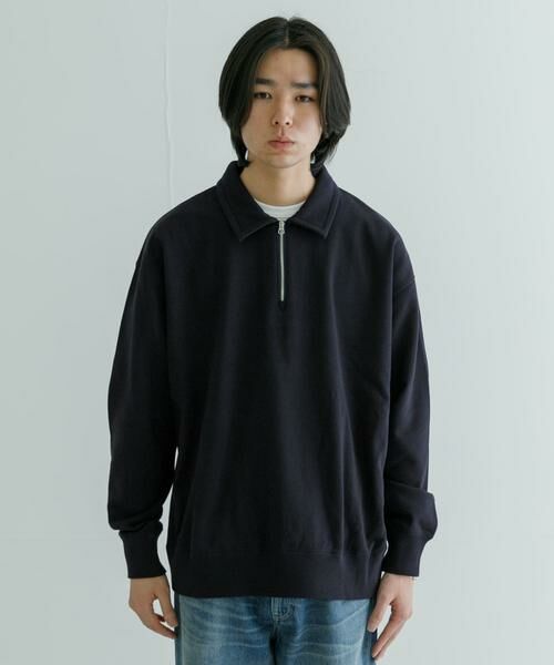 URBAN RESEARCH / アーバンリサーチ スウェット | ハーフZIPプルオーバー | 詳細14
