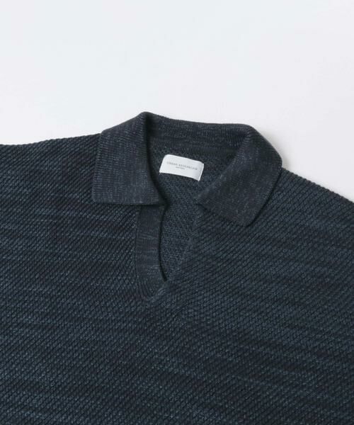 URBAN RESEARCH / アーバンリサーチ ニット・セーター | WAGAMI スキッパー ニット ポロシャツ | 詳細4