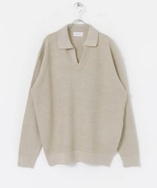 URBAN RESEARCH / アーバンリサーチ ニット・セーター | WAGAMI スキッパー ニット ポロシャツ | 詳細14