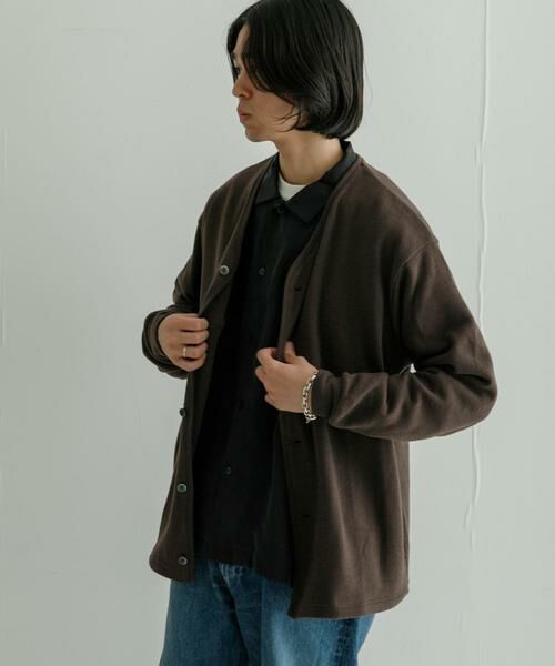 URBAN RESEARCH / アーバンリサーチ カーディガン・ボレロ | カシミヤタッチカーディガン | 詳細1