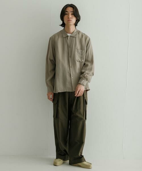 URBAN RESEARCH / アーバンリサーチ シャツ・ブラウス | CUPRO FIBRIL BOX SHIRTS | 詳細10