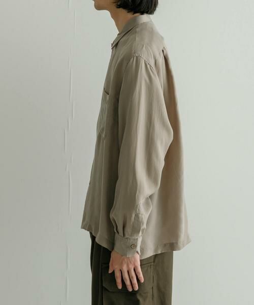 URBAN RESEARCH / アーバンリサーチ シャツ・ブラウス | CUPRO FIBRIL BOX SHIRTS | 詳細13