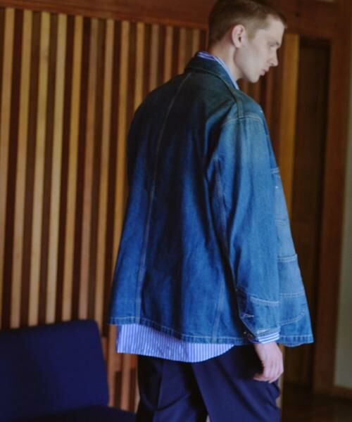 URBAN RESEARCH / アーバンリサーチ Gジャン・デニムジャケット | new basic 10oz DENIM COVERALL | 詳細1