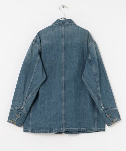 URBAN RESEARCH / アーバンリサーチ Gジャン・デニムジャケット | new basic 10oz DENIM COVERALL | 詳細10