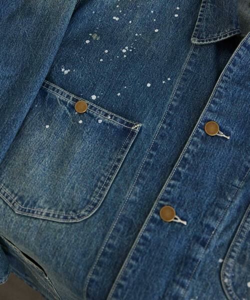URBAN RESEARCH / アーバンリサーチ Gジャン・デニムジャケット | new basic 10oz DENIM COVERALL | 詳細2