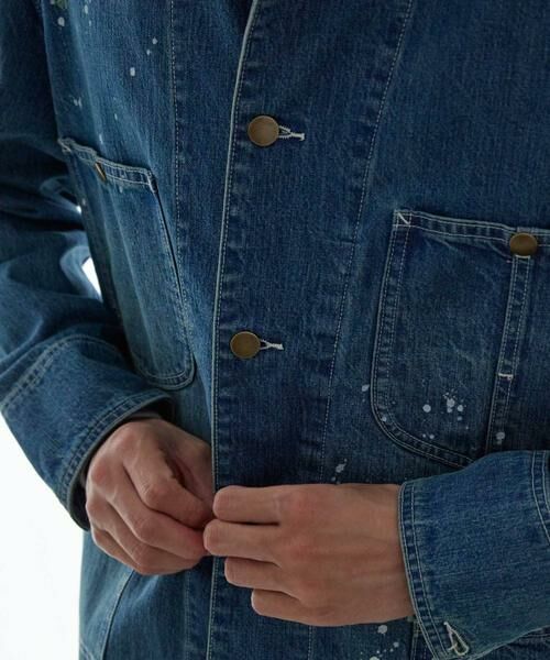 URBAN RESEARCH / アーバンリサーチ Gジャン・デニムジャケット | new basic 10oz DENIM COVERALL | 詳細4